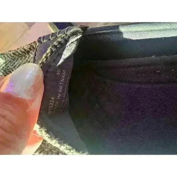 COLE HAAN Women Nantucket Navy Wool Slip On Sneaker Penny Loafers  Size 8b - Picture 2 of 6